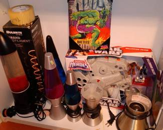 Lava Lamps, Star Wars, etc