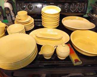 Yellow Fiesta Dinnerware