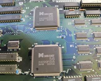 Up Close of Mother Board