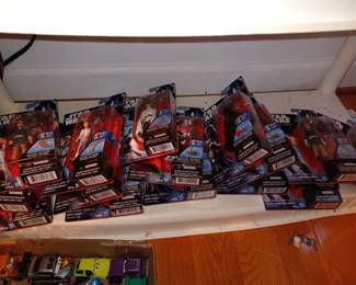 Star Wars Figures Unopened