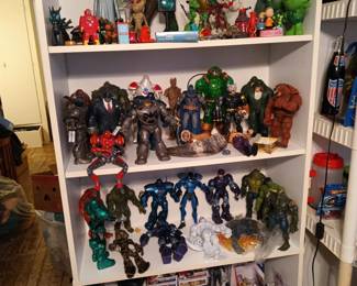 Tons of Action Figures and Toys