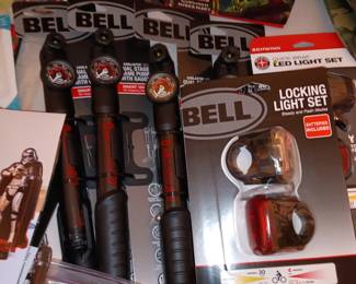 Several NOS Bell Bicycle Items