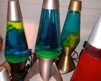 Rocket Ship Lava Lamp