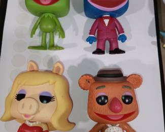 Muppet Pops: Kermit the Frog, Gonzo, Miss Piggy, Fozzie Bear