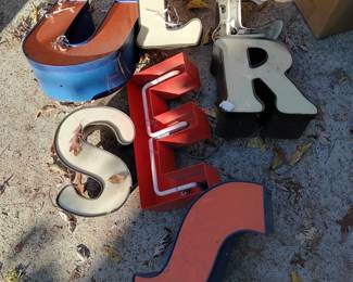 Store Front Letters