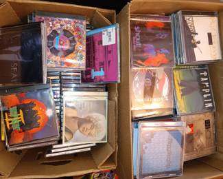 Lots of CDs as well including a lot of Contemporary Christian pop/rock