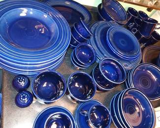 Blue Fiesta Dishes