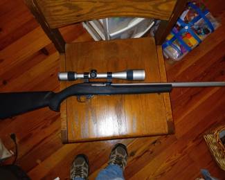 Ruger Butler Creek Rifle Model 10/22 w/ Weaver Grand Slam scope