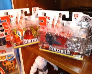 Godzilla Bandai Toys Unopened