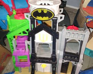 There is a lot of Imaginext at this sale including playsets and figures