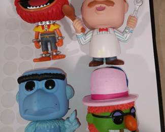 More Muppets Pop: Animal, Swedish Chef, Sam the Eagle, Dr Teeth