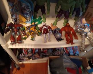 DC and Marvel Legends Build a Figure