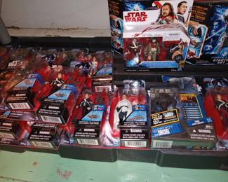 Unopened Star Wars Figures