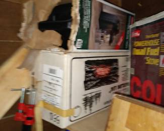 Coleman Lantern (sorry for blurry pictures, the back of the garage is dark