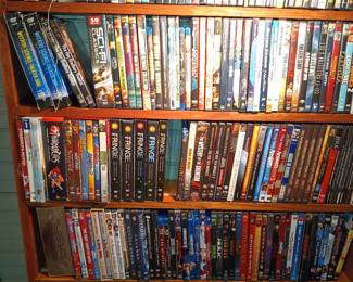 DVDs including tv shows