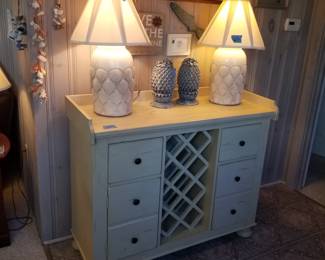 Wine cabinet by Attic Heirlooms