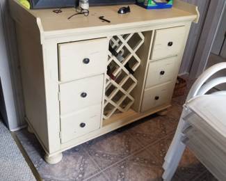 Wine cabinet by Attic Heirlooms