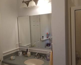 Vanity mirror & lights