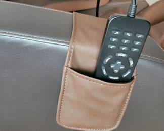 LifeSmart 2D Full Body Massage Chair $1,300-$1,500 new.......OUR PRICE $400
Enjoy a masseuse-like massage in the privacy of your home with this LifeSmart 2D full body massage chair.
14 fixed massage rollers from neck to waist inside track
6 auto pre-programmed massage functions go from full body light intensity up to full body strong intensity massage
Soothing heating function around lumbar area
30 airbags featuring 4 shoulder, 4 arm, 2 hip, 8 calf, 4 ankle, 8 foot
Pillow headrest
Extended footrest
Includes remote control and Bluetooth speaker to enjoy music or podcast
Approx. 28-3/4"W x 53-3/4"D x 40-1/4"H
Leather-look upholstery
350-lb. weight capacity
Assembled weight 126 lbs.