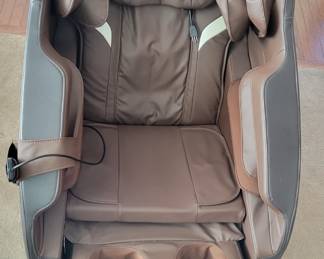 LifeSmart 2D Full Body Massage Chair $1,300-$1,500 new.......OUR PRICE $400
Enjoy a masseuse-like massage in the privacy of your home with this LifeSmart 2D full body massage chair.
14 fixed massage rollers from neck to waist inside track
6 auto pre-programmed massage functions go from full body light intensity up to full body strong intensity massage
Soothing heating function around lumbar area
30 airbags featuring 4 shoulder, 4 arm, 2 hip, 8 calf, 4 ankle, 8 foot
Pillow headrest
Extended footrest
Includes remote control and Bluetooth speaker to enjoy music or podcast
Approx. 28-3/4"W x 53-3/4"D x 40-1/4"H
Leather-look upholstery
350-lb. weight capacity
Assembled weight 126 lbs.