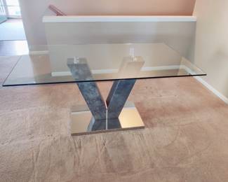 Contemporary "Other Veneto" 7-Piece Dining Set in White and Cement NEW PRICE@NFM CURRENTLY LISTED AT  $1,204.99 ......OUR PRICE $500 https://www.nfm.com/penny-lane-veneto-7-piece-dining-set-in-white-and-cement/48941504.html