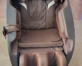 LifeSmart 2D Full Body Massage Chair $1,300-$1,500 new.......OUR PRICE $400
Enjoy a masseuse-like massage in the privacy of your home with this LifeSmart 2D full body massage chair.
14 fixed massage rollers from neck to waist inside track
6 auto pre-programmed massage functions go from full body light intensity up to full body strong intensity massage
Soothing heating function around lumbar area
30 airbags featuring 4 shoulder, 4 arm, 2 hip, 8 calf, 4 ankle, 8 foot
Pillow headrest
Extended footrest
Includes remote control and Bluetooth speaker to enjoy music or podcast
Approx. 28-3/4"W x 53-3/4"D x 40-1/4"H
Leather-look upholstery
350-lb. weight capacity
Assembled weight 126 lbs.