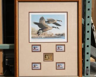 Governor's Edition 1990 Colorado Duck & Stamp Print Signed Robert Steiner