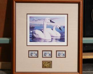 1991 Utah Duck Stamp Print & Governor's Edition by Robert Steiner