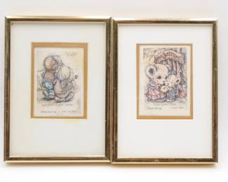 Jody Bergsma Signed Limited Edition Art Lithographs (Set of 2)
