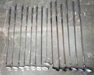 Lot of 14 Golf Clubs ft. Jack Nicklaus Signature Series + More