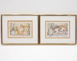Jody Bergsma Limited Edition Art Lithographs (Set of 2)