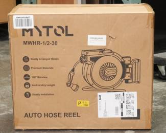Mytol Retractable Garden Hose Reel MWHR-1/2-30 - New