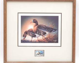 1985 Minnesota Duck Stamp & Print by Terry Redlin