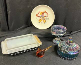 Carnival Glass, Vintage Pyrex More