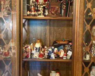 Mystery Lot Assorted Size Brand Material Santa Figurines Folk Art, Tom Clark, Boyds Bears More