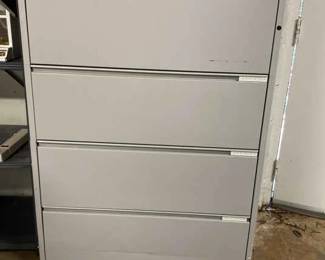 Metal 5 Drawer Filing Cabinet