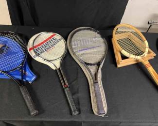 Lot Of Tennis Rackets