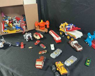 Lot Of Cars Trucks And More