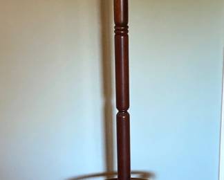 Vintage MCM Bentwood Tall Rotating Hanging Coat Hat Post