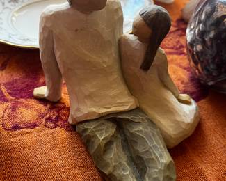 Willow tree father and daughter