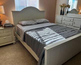 White bedroom set