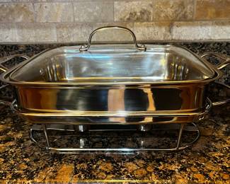 Cuisinart stainless steel rectangular buffet