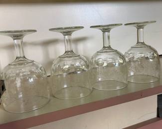 Vintage Stem Glassware