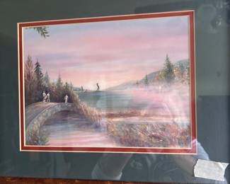 RF Harnett Signed artwork