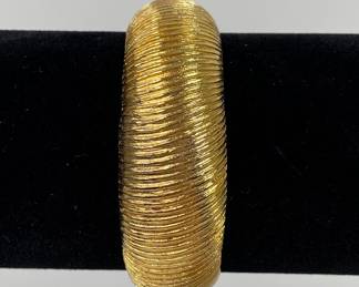 Vintage Ann Taylor Gold Tone Bangle
