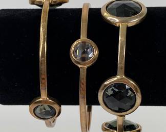 Henri Bendel Bezel Set Quartz Bracelets (3)
