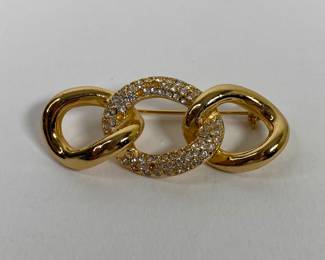 Christian Dior Costume Brooch
