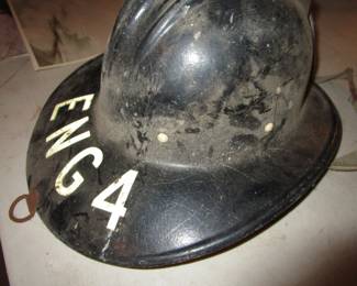 Vintage firefighter hat
