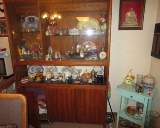 Mid Century sideboard PACKED full 