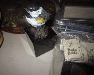 Eugene Morelli signed bird